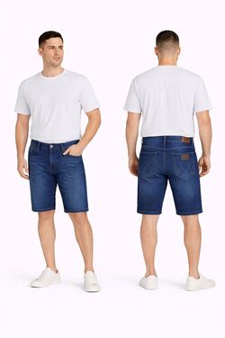Bermuda Jeans Masculina Regular Cody Azul Médio – Wrangler - 54663