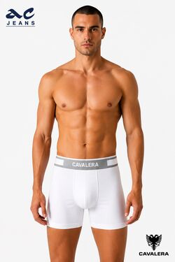 Cueca Boxer Cavalera Sem Costura Masculina Poliamida Conforto