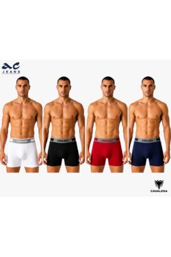 Cueca Boxer Cavalera Sem Costura Masculina Poliamida Conforto - 54688