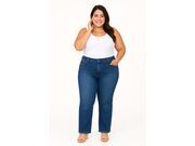 Calça Jeans Reta Plus Size Feminina em São Paulo