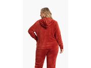 Jaqueta Plus Size Plush com Capuz Feminina em São Paulo