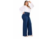 Calça Jeans Wide Leg Feminina na Granja Julieta
